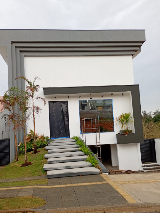 Fachada residencial moderna